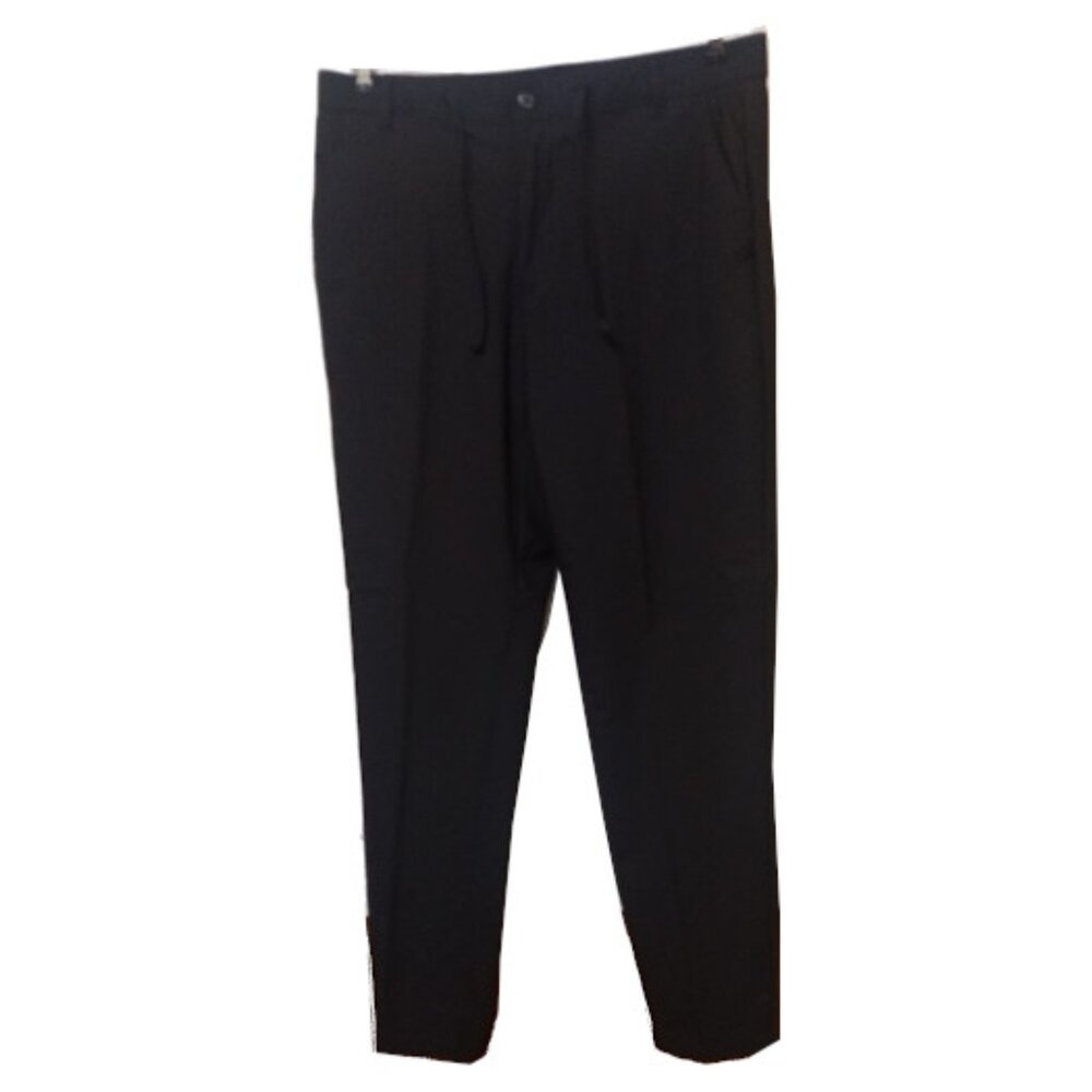 Men's Black Pants by George